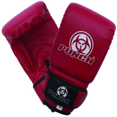 Punch Equipment MULTI-ITEM 901125 ~ URBAN BOXING GLOVES RED New zealand nz vaughan